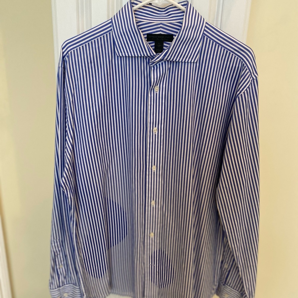 Express Men’s button down 100% cotton.